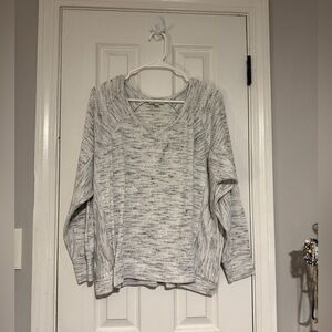 Loft Gray Knit Sweater